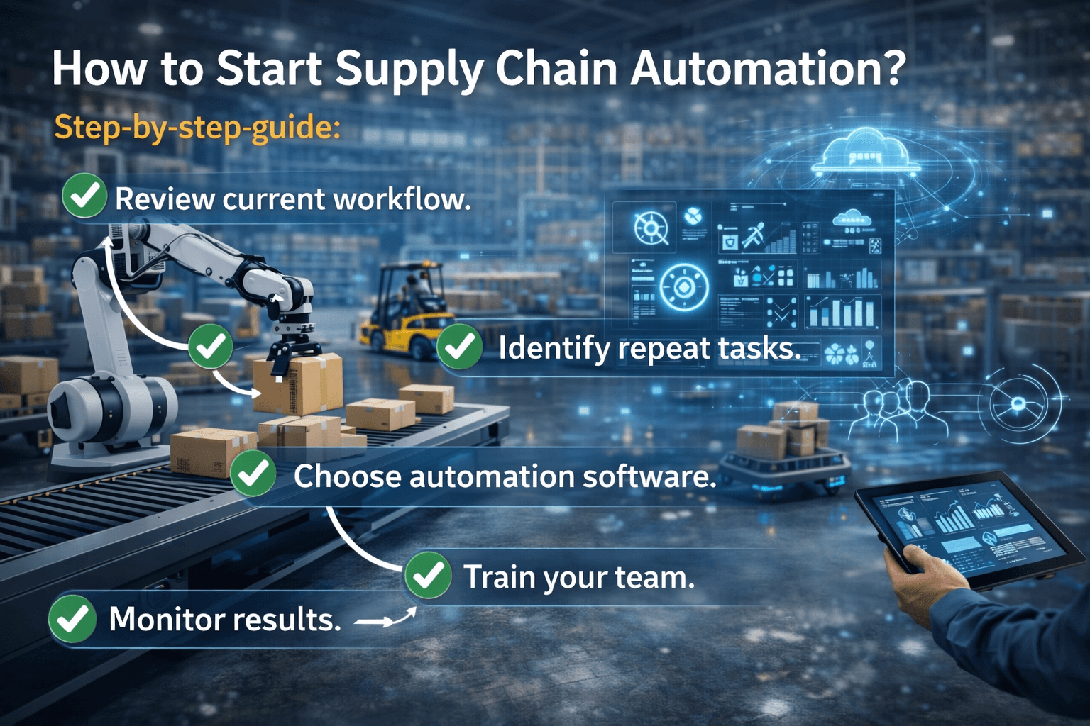 How to Start Supply Chain Automation