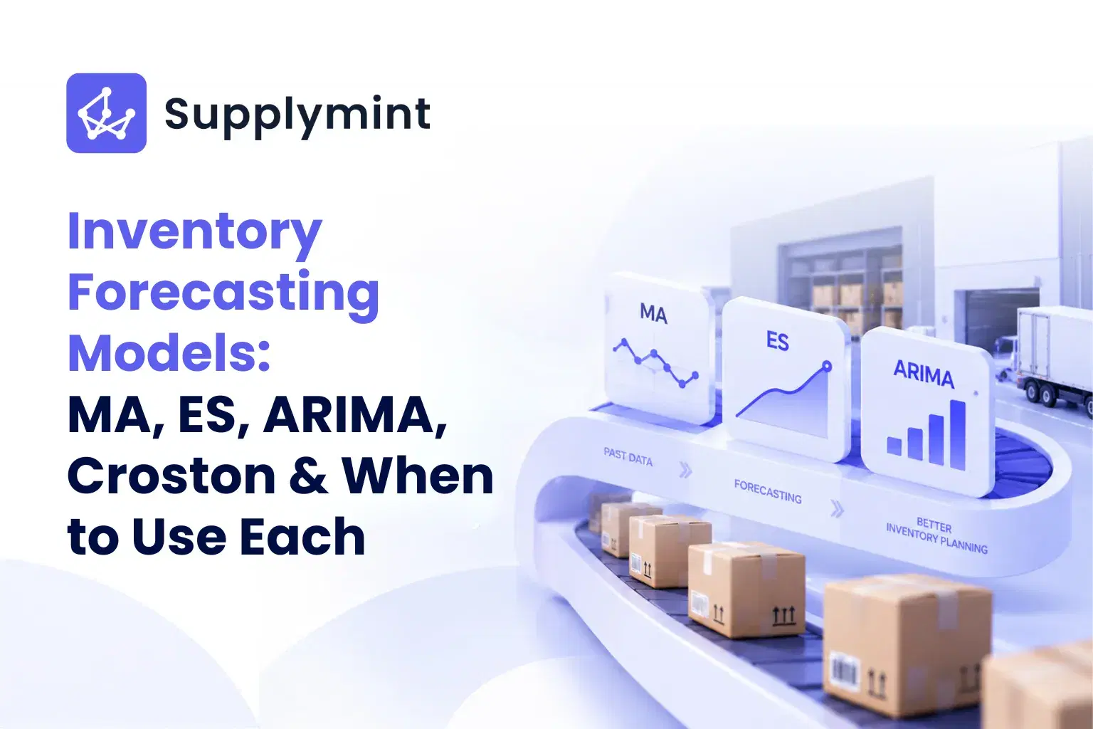 Inventory Forecasting Models MA, ES, ARIMA, Croston & When to Use Each