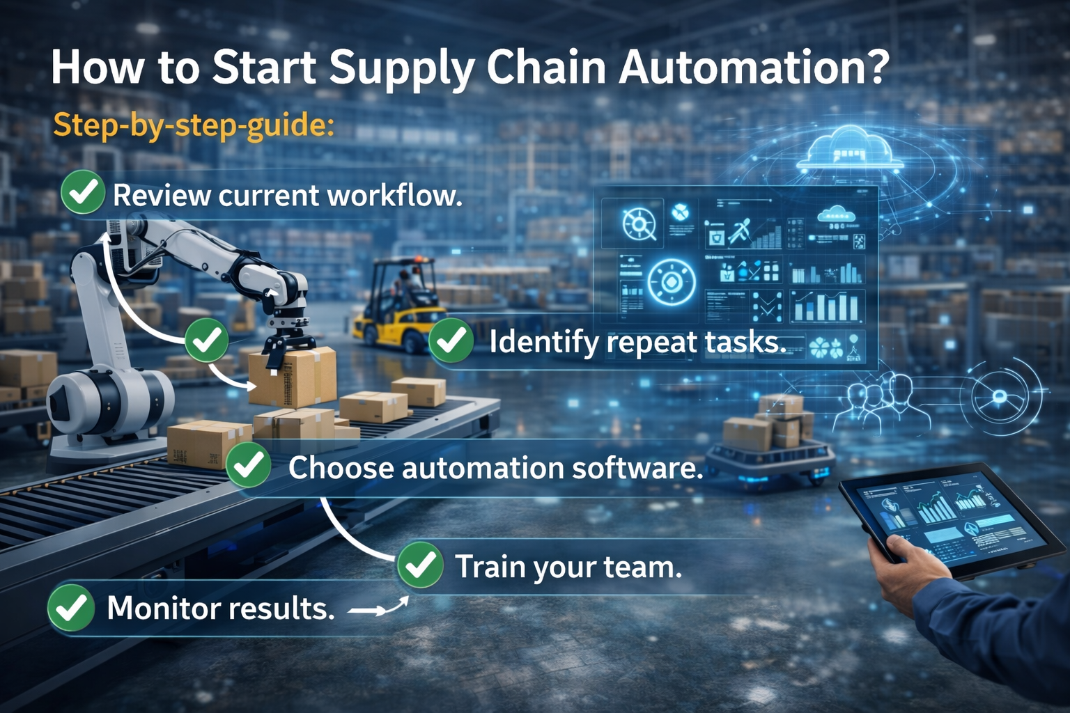 How to Start Supply Chain Automation