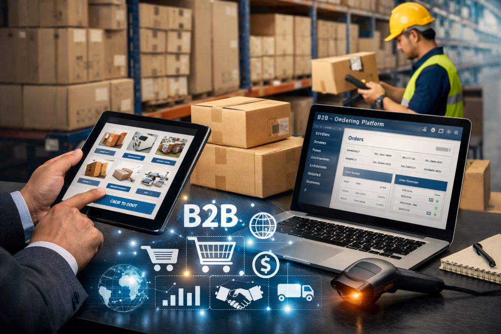 b2b self-service ordering - supplyminr