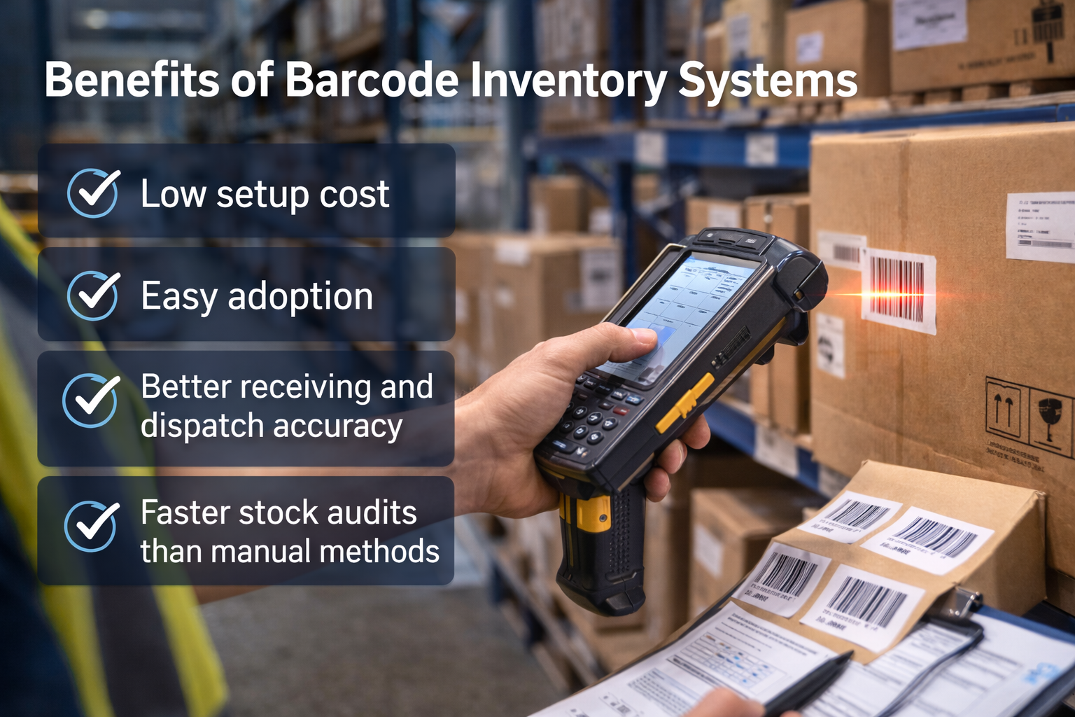 benefits of barcode inventory systems - supplymint