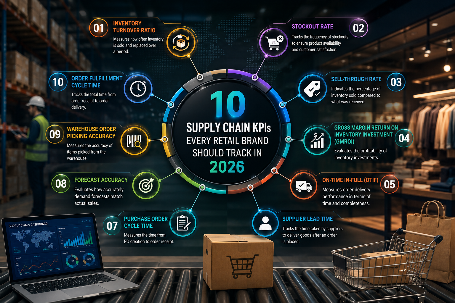 10 Supply Chain KPIs - Supplymint