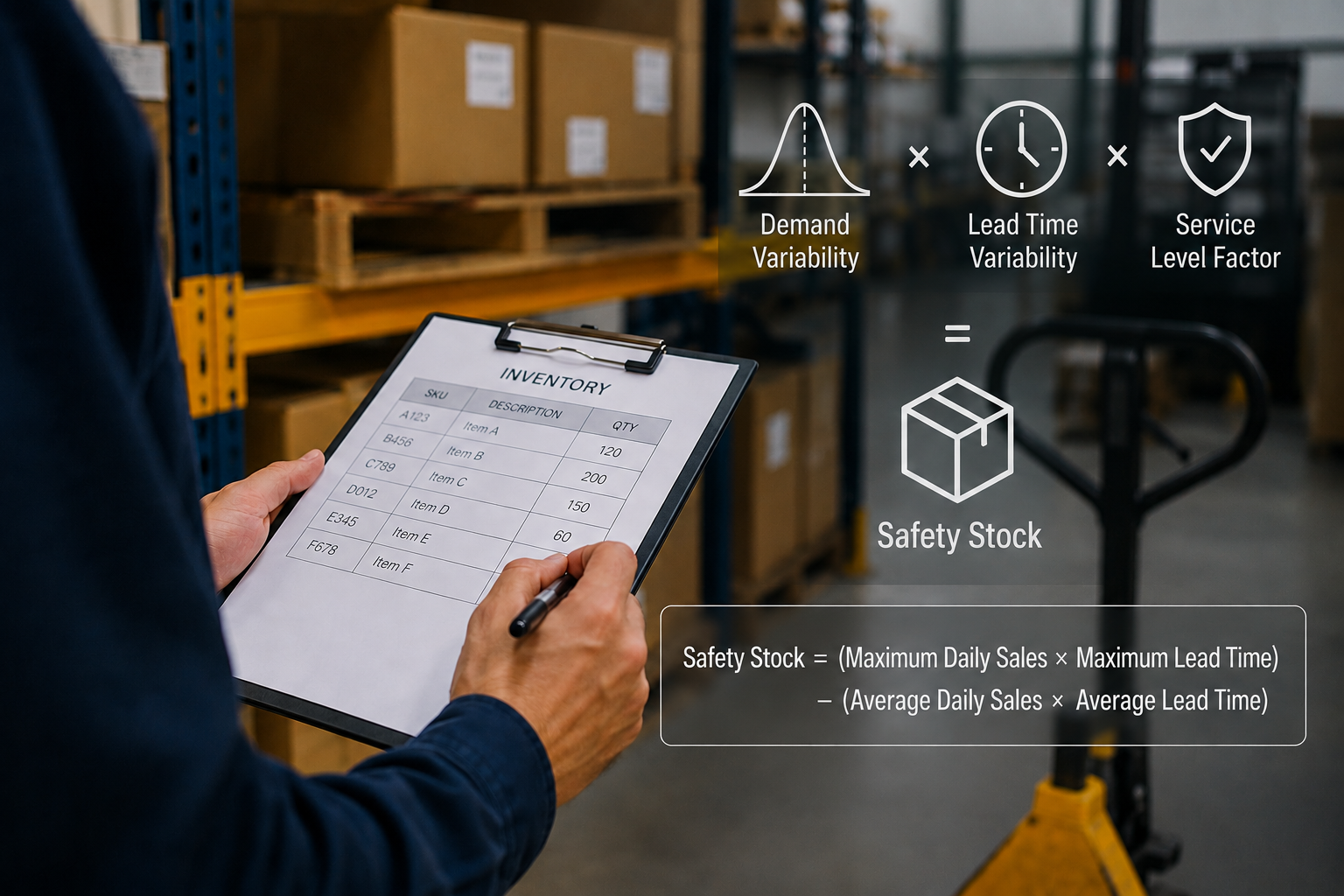 safety stock formula - supplymint